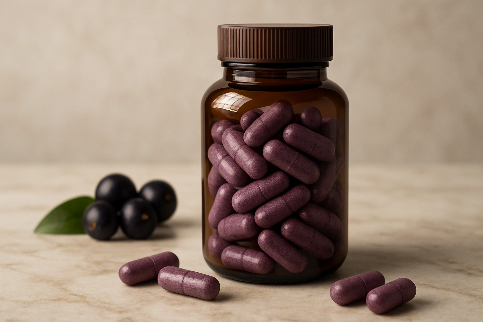 Acai Berry Multivitamin Capsules That Power Your Day