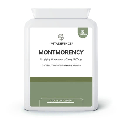 Montmorency 2-Pack | Pure Cherry Extract 1500mg – 180 Capsules (2 x 90) -  Vitadefence® - Vitadefence®
