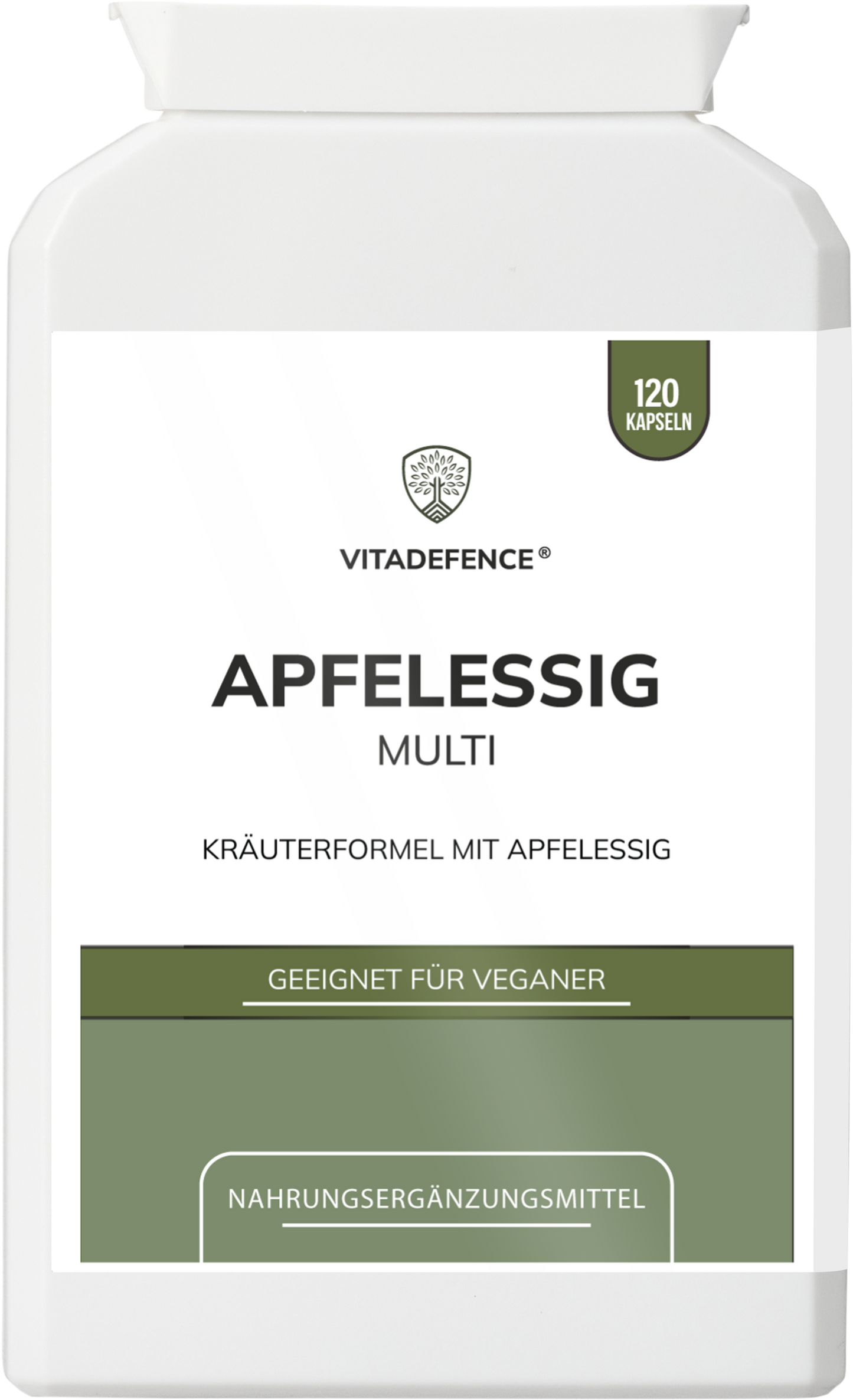 Apple Cider Multi | With Chromium, Turmeric & Botanicals – 120 Vegan Capsules -  Vitadefence® - Vitadefence®
