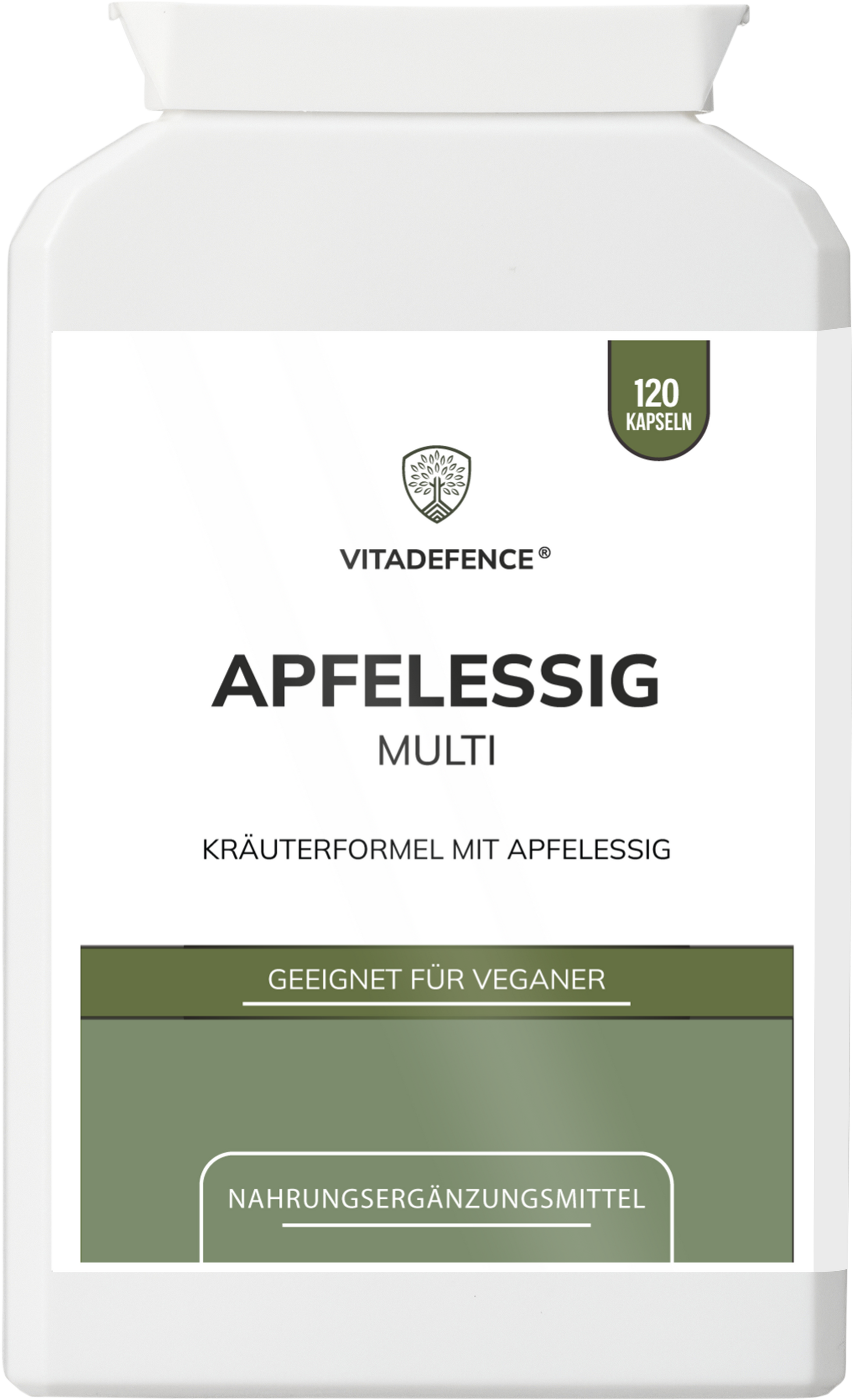 Apple Cider Multi | With Chromium, Turmeric & Botanicals – 120 Vegan Capsules -  Vitadefence® - Vitadefence®
