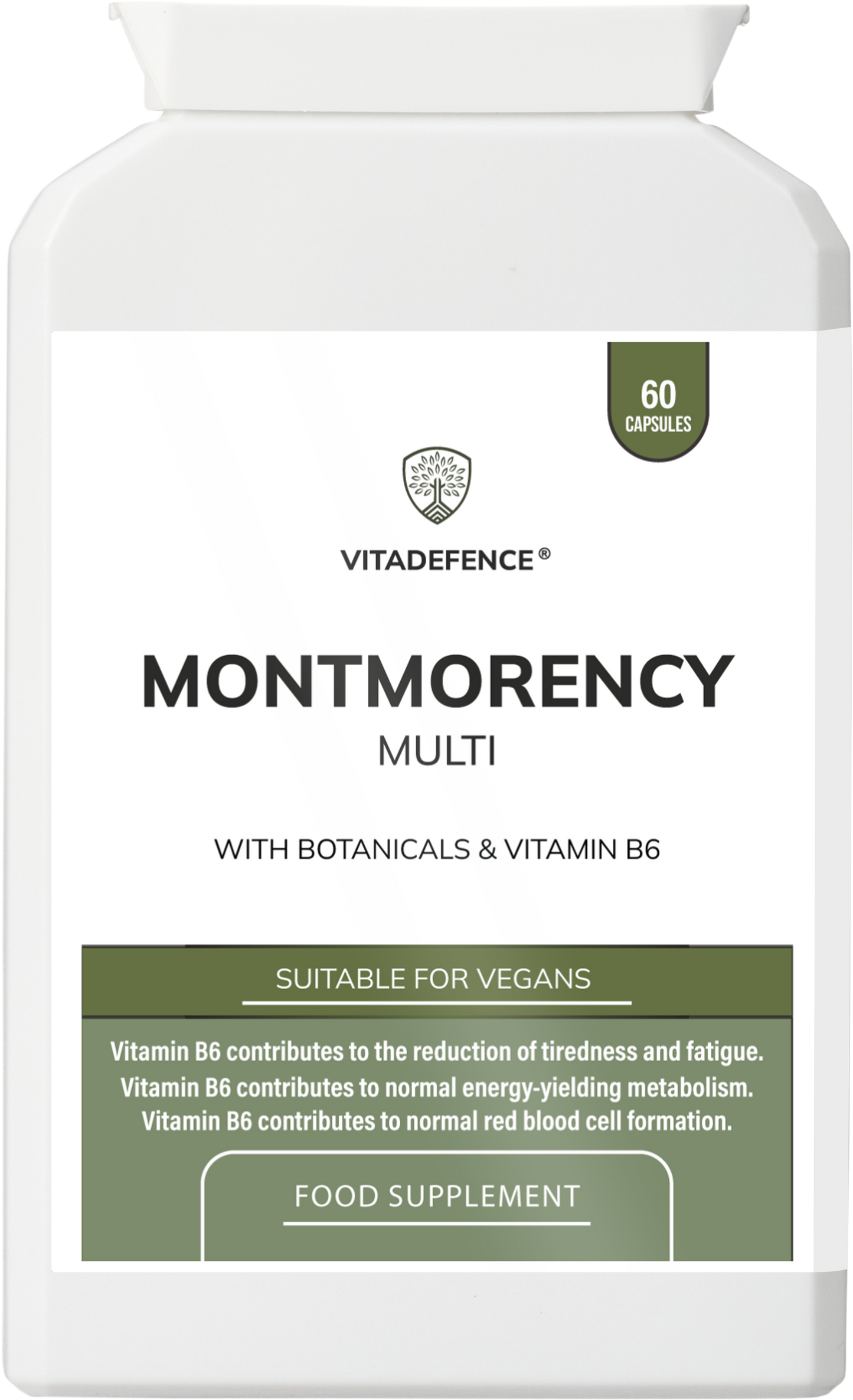Montmorency Multi | With Vitamin B6, Beetroot & Tart Cherry – 60 Capsules -  Vitadefence® - Vitadefence®
