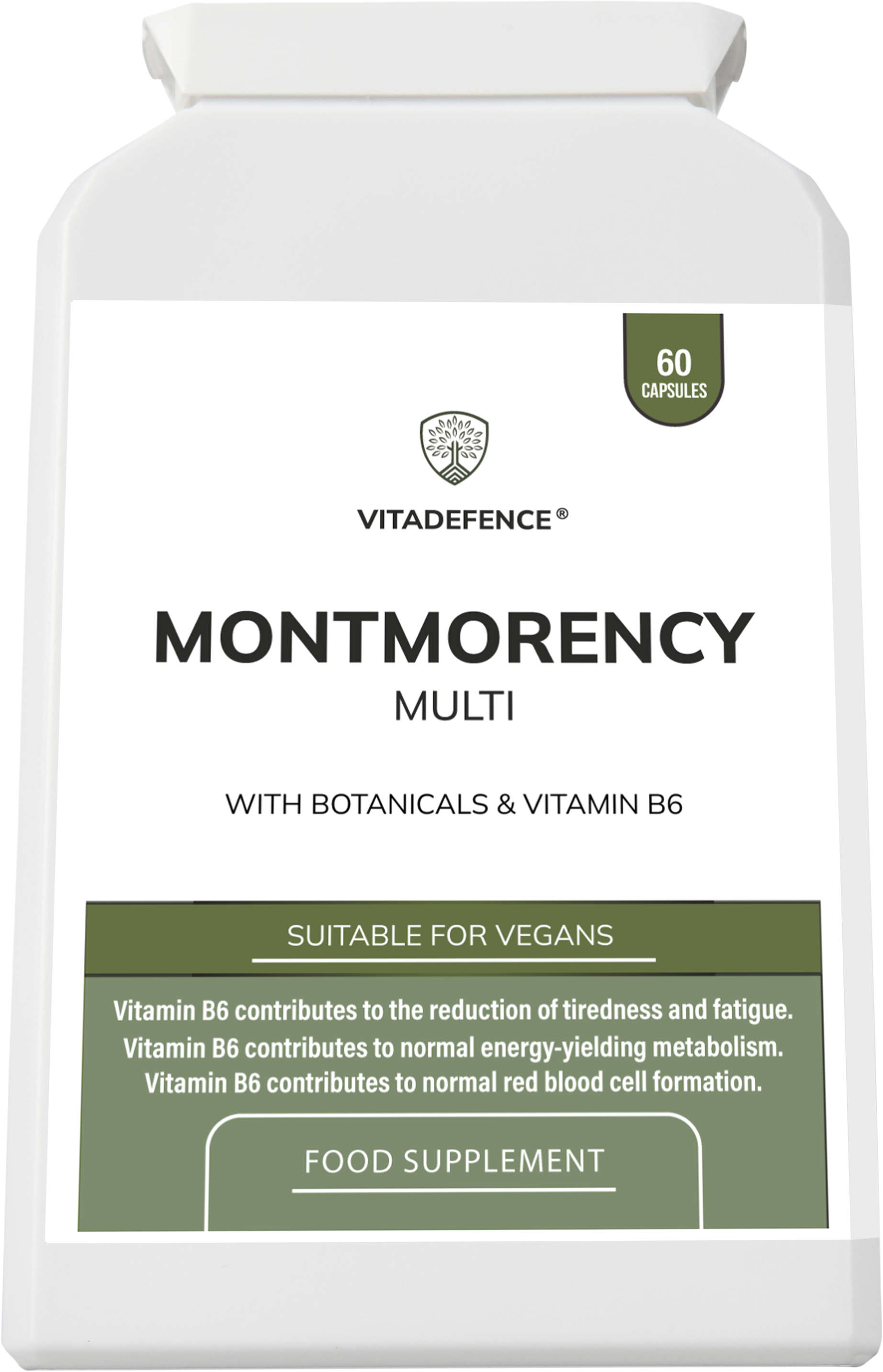 Montmorency Multi | With Vitamin B6, Beetroot & Tart Cherry – 60 Capsules -  Vitadefence® - Vitadefence®
