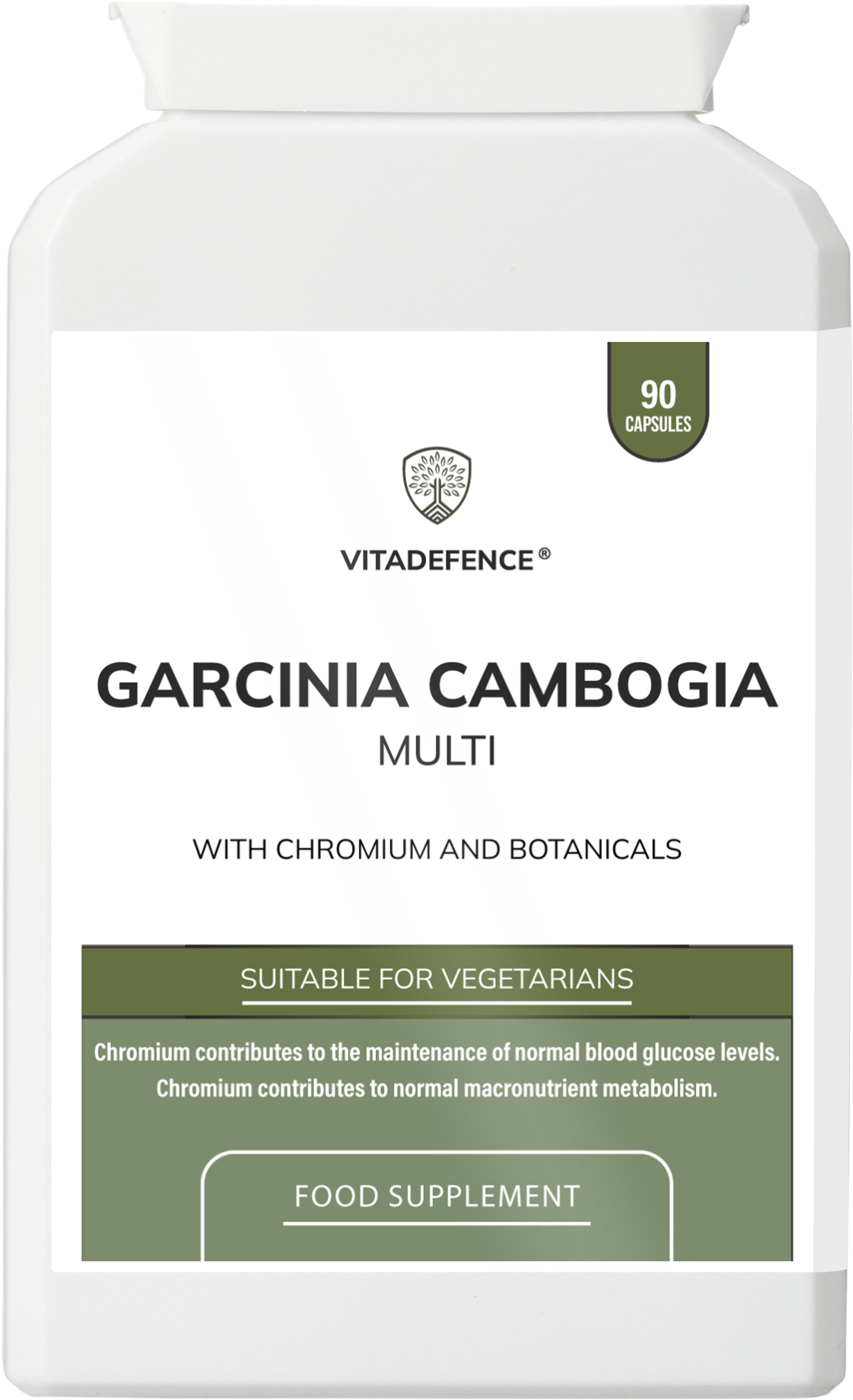 Garcinia Cambogia Multi | With Chromium & Green Coffee Bean – 90 Capsules -  Vitadefence® - Vitadefence®
