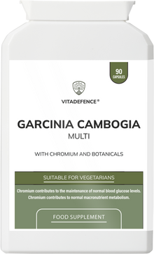 Garcinia Cambogia Multi | With Chromium & Green Coffee Bean – 90 Capsules -  Vitadefence® - Vitadefence®
