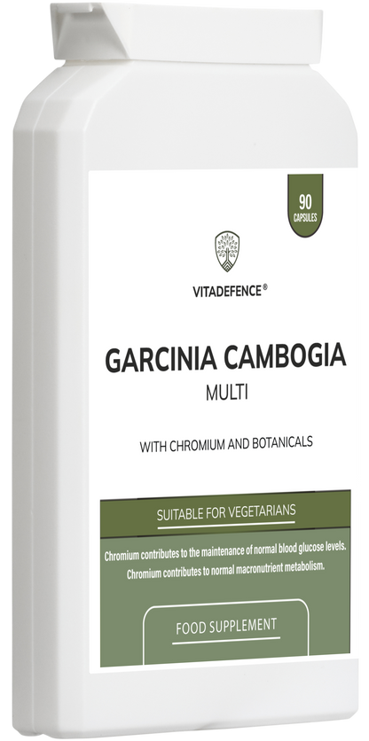 Garcinia Cambogia Multi | With Chromium & Green Coffee Bean – 90 Capsules -  Vitadefence® - Vitadefence®
