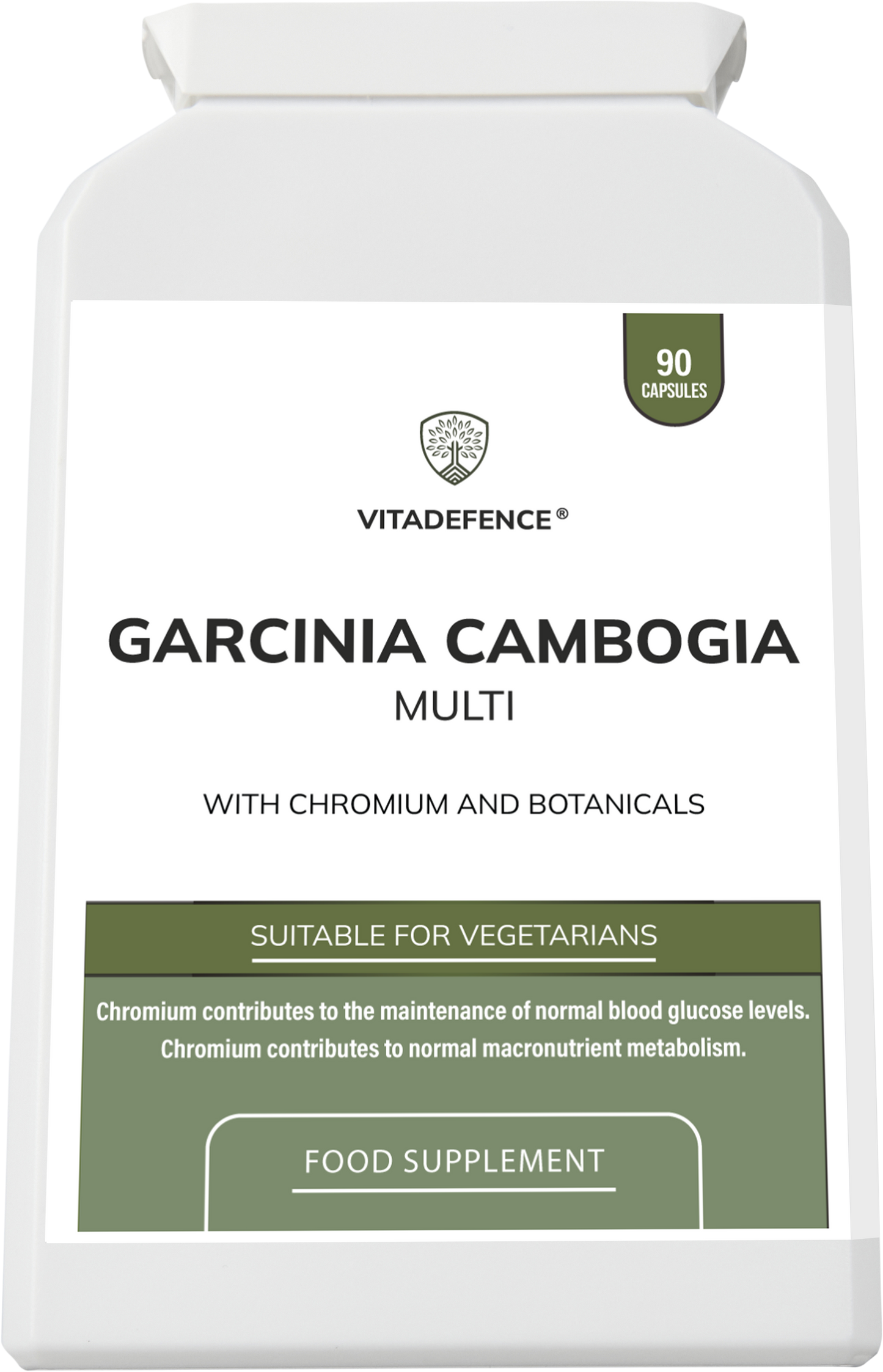 Garcinia Cambogia Multi | With Chromium & Green Coffee Bean – 90 Capsules -  Vitadefence® - Vitadefence®
