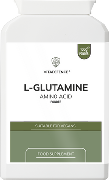 L-Glutamine Powder |  Vegan – 100 g -  Vitadefence® - Vitadefence®
