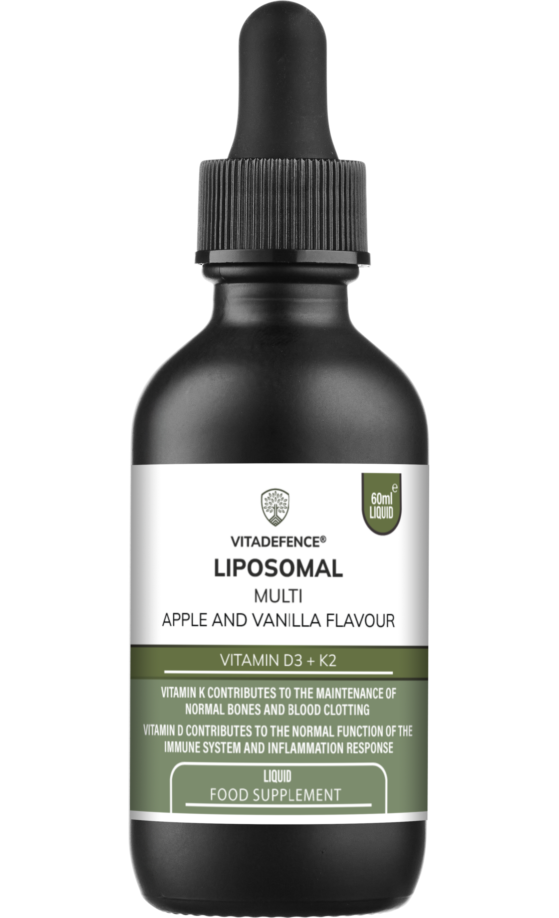 Liposomal Vitamin D3 & K2 – Apple & Vanilla Flavour -  Vitadefence® - Vitadefence®

