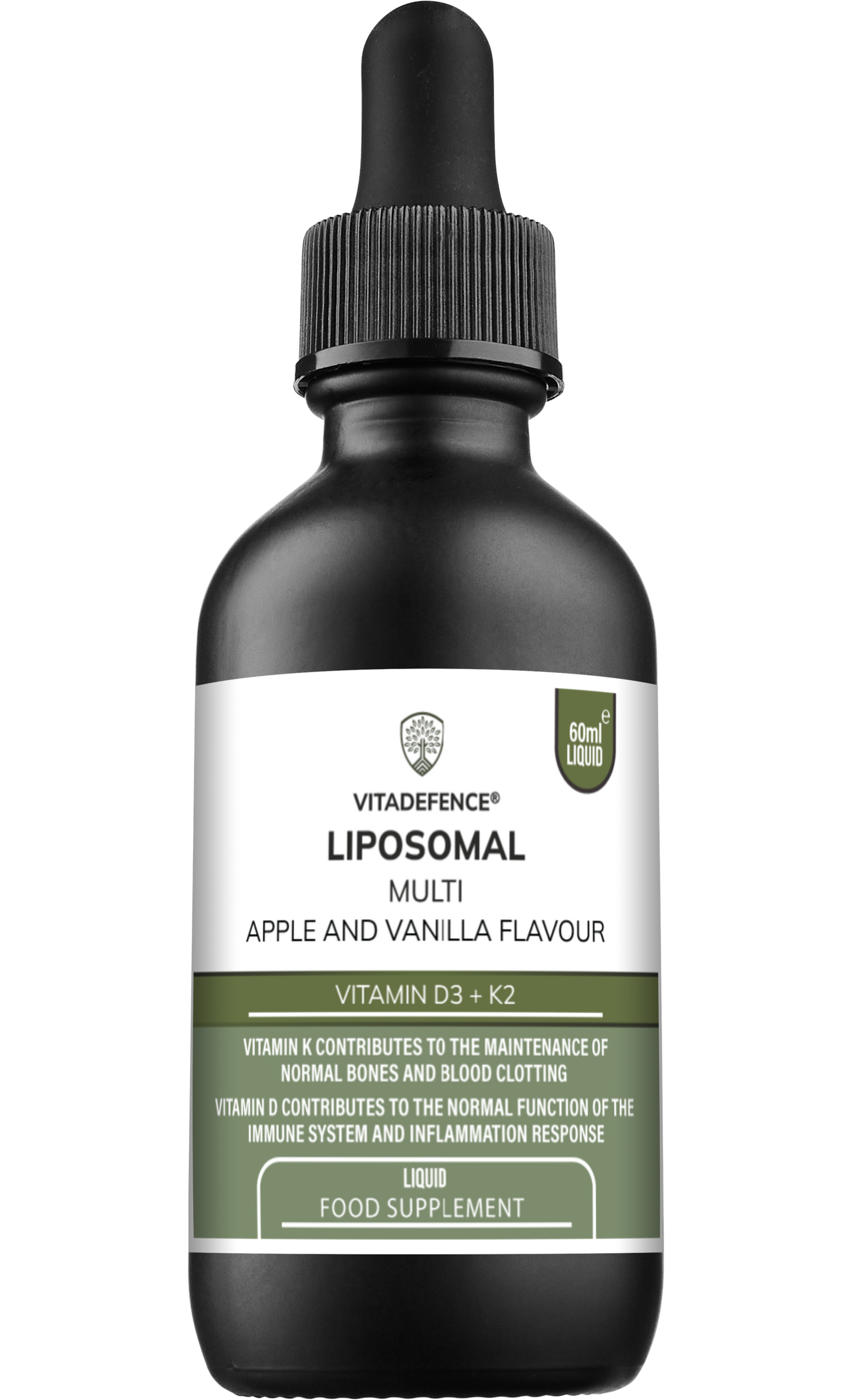 Liposomal Vitamin D3 & K2 – Apple & Vanilla Flavour -  Vitadefence® - Vitadefence®
