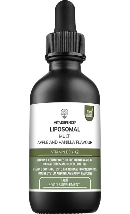 Liposomal Vitamin D3 & K2 – Apple & Vanilla Flavour -  Vitadefence® - Vitadefence®
