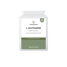 L-Glutamine | Pure Amino Acid 500mg – 90 Capsules -  Vitadefence® - Vitadefence®

