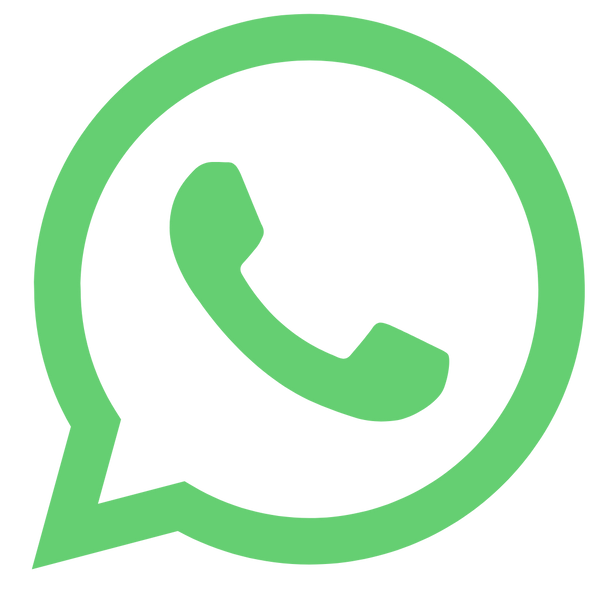 Green WhatsApp logo on a white background